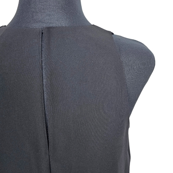 Vince Black Basic Sleeveless Keyhole Back Heavy Knit Layering Tank Top Size XS - Picture 11 of 13
